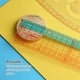 thumbnail image 3 of Riwesomey Regla de retales multifunción, reglas de costura de curva francesa de plástico, regla de medida a medida, herramientas de medición, Medidores de medidas dimensionales Tipo 6, 3 of 6