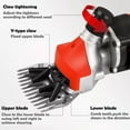 thumbnail image 4 of Petyoung 900W Electric Sheep Shears, 6-Speed Professional Grooming Clippers for Thick Coat Animals, Cats, Dogs, Pets, 4 of 12