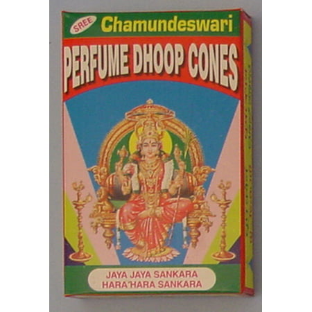 Sree Chamundeswari, Perfumed Dhoop Incense, 10 Cone Box, From (Best Dhoop In India)