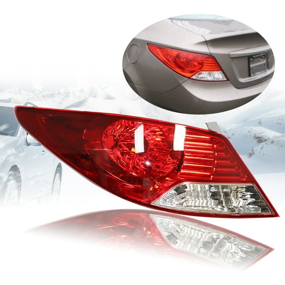 Halogen Left Tail Light For Hyundai Accent 2012-2014 Left  Tail Light Halogen Tail Light Direct Replacement