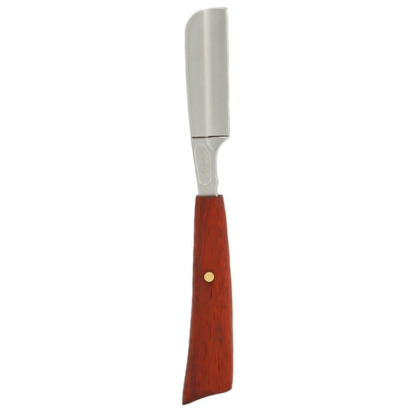 Straight Edge Razor,Straight Handle Razor Zinc Straight Edge Barber Razor Hair Care Products Versatile Functionality