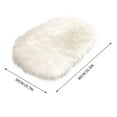 thumbnail image 2 of Tahtuvzn Home Decor Soft Faux Sheepskin Area Rugs for Bedroom Floor Carpet Rug Bedside Rugs, 2 of 6