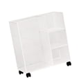 thumbnail image 2 of Estante de almacenamiento con ruedas para esterillas de , estante de almacenamiento para gimnasio en casa, suministros de 3 capas, 2 of 8