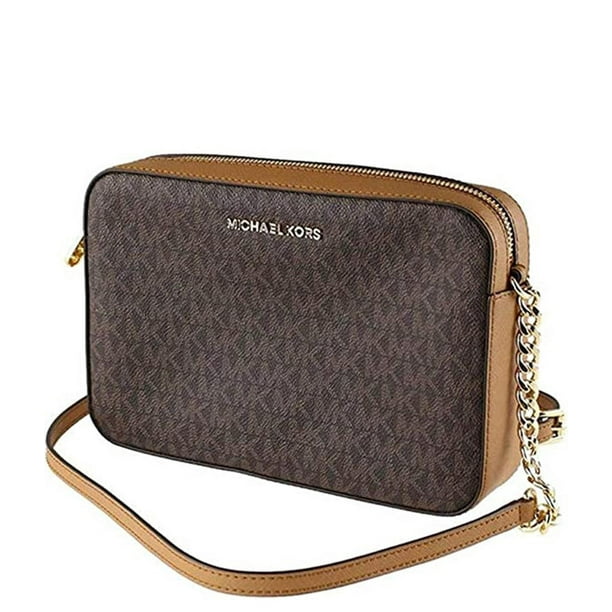 Bolsa Crossbody Michael Kors Cafe Con Monograma Michael Kors Crossbody Cafe Bodega Aurrera en linea