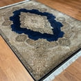 thumbnail image 2 of Turkish Kirman Design Silk Rug - 6'7 x 9'10, 2 of 5