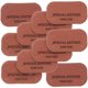 thumbnail image 4 of Crochet Tags Handmade Labels Designed for DIY 100Pcs Brown PU, 4 of 5