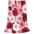 thumbnail image 2 of Sikiie Rose Ultra-Soft Micro flannel Blanket Luxury All Seasons Warm Blanket for Bedding Sofa and Travel (4 sizes)-40"x30", 2 of 7
