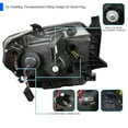 thumbnail image 4 of Spec-D Tuning Black Projector Headlights w/ LED & Sequential Turn Signal Compatible with 2014-2021 Toyota Tundra, Left + Right Pair Headlamps Assembly, 4 of 5