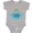 AC-Heather Grey, variant on Inktastic Jacksonville Beach Florida Matching Boys or Girls Baby Bodysuit