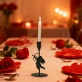 thumbnail image 4 of Luoshdecor Metal Taper Candle Holders,Cupid Love Candle Stick Holders for Valentine's Day Wedding Table Decor, 4 of 6