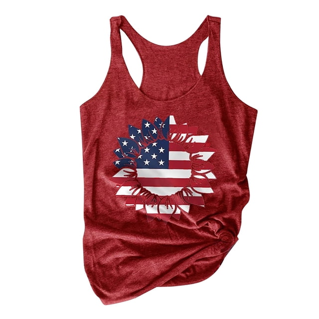 TJAZFJPA Long Puffy Vest for Women Ladies Summer Casual Large Size Loose Solid Color Printed Racerback Vest Vest Tops for Women Vest Jackets for Women Plus Size