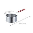 thumbnail image 2 of EIMELI Basket Strainer Pasta Noodle Skimmer Wire Rinsing Insert Blanchingcolander Deep Fry Dumpling Boil Spaghetti Handleramen, 2 of 7