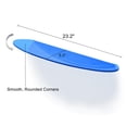 thumbnail image 3 of SetGame 2-Pack 24 Inch Acrylic Shelves Wall Mounted, Floating Storage Display Shelves for Room Decor, Space Saving, Acrylic Stand for for Plants, Books, Photo Album, Action Figures, Blue C104, 3 of 3