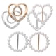 thumbnail image 2 of 6 piezas de perlas de diamantes de diario gano de diezu bufanda hebilla de hebilla broche broche de cintura de chal de la cintura clip, 2 of 4