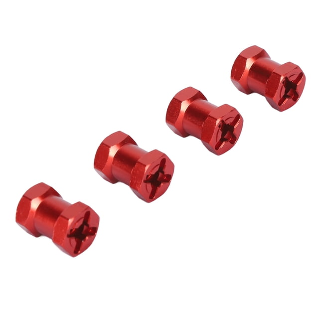 4Pcs RC Wheel Hex Spacers, 12mm Universal Hub Extensions 17mm Length RC Car Accessory for RC Car AXIAL Redcat Hpi
