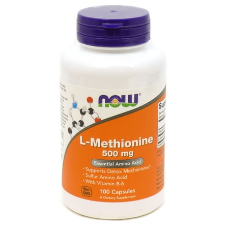 UPC 733739001177 product image for Now Foods: L-Methionine 500 mg, 100 Caps | upcitemdb.com