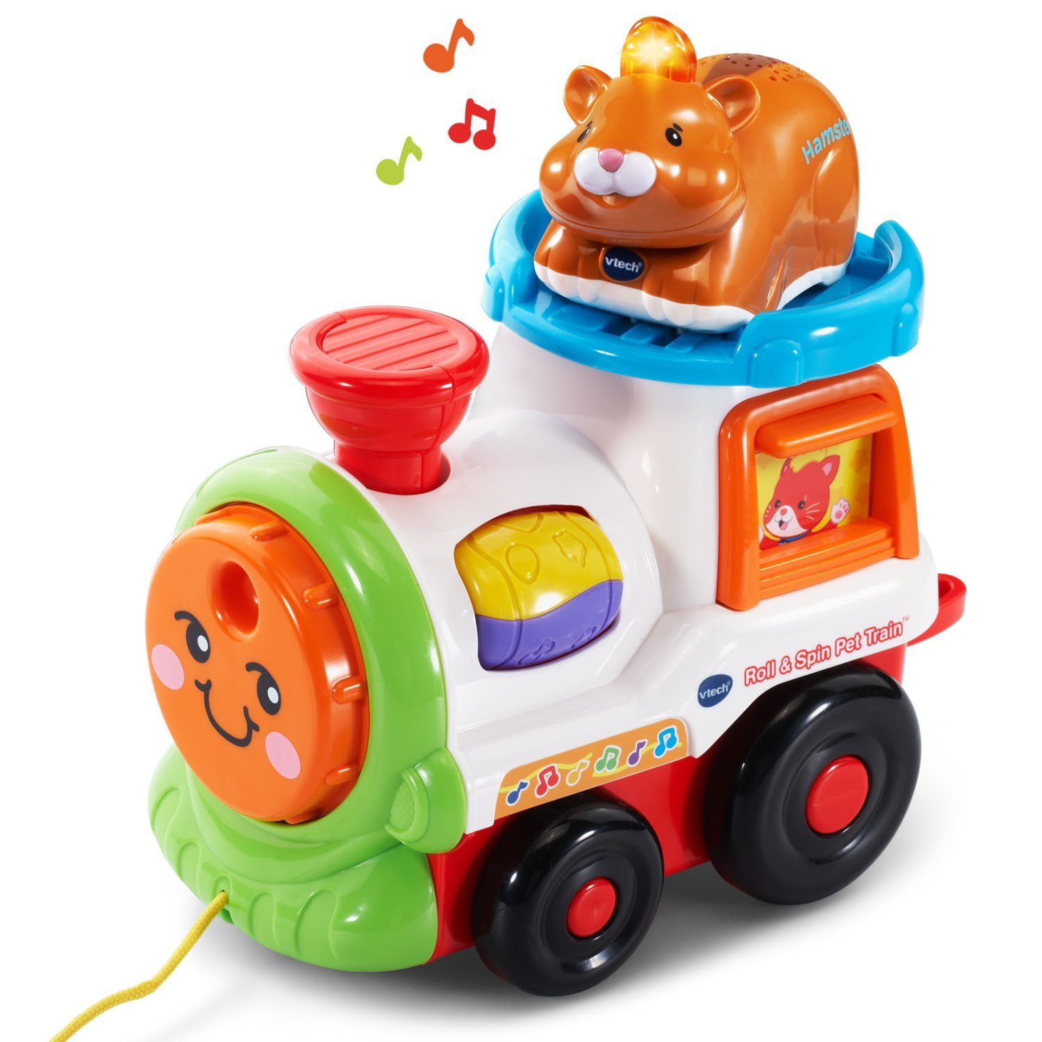 vtech roll and spin pet train