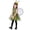Yellow, variant on Pandaie 4-10Y Girls Kids Cute Tulle Dress Set with Headband and Wings Festival Cartoon Dress Up Outfit Red,4-5Years