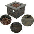 thumbnail image 4 of 40000 BTU Grey Gas Fire Pit Table for Enjoying Warm Nights, 4 of 7