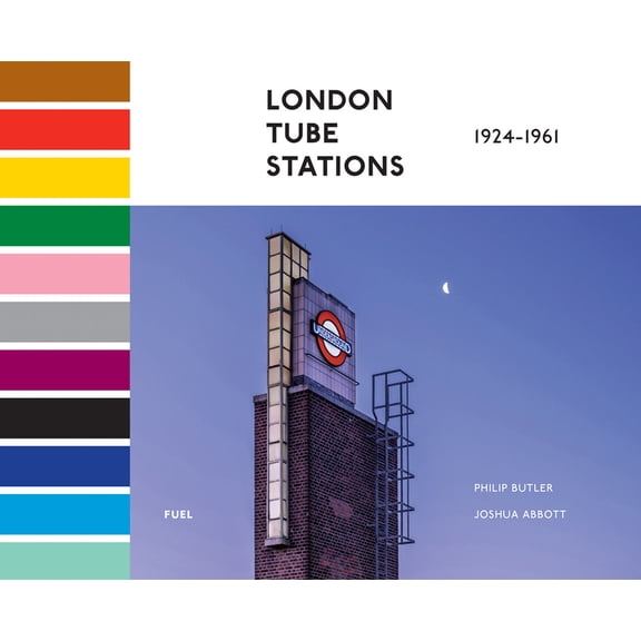 London Tube Stations: 1924-1961, (Hardcover)