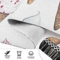 thumbnail image 6 of Yayeee Runner Rug for Bedroom 2'x6' Machine Washable Hallway Non Slip Mat, Ice Cream Pattern, 6 of 8