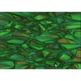 thumbnail image 1 of Ahgly Company Machine Washable Indoor Rectangle Transitional Dark Forest Green Area Rugs, 5' x 7', 1 of 7