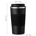 thumbnail image 4 of 17oz Travel Coffee Cups Insulated Mug Thermal Tumbler to Go with Lid Leak Proof Reusable Stainless Steel Coffee Mug Spill Proof for Hot and Iced Cold Drinks, Dishwasher Safe, 4 of 7