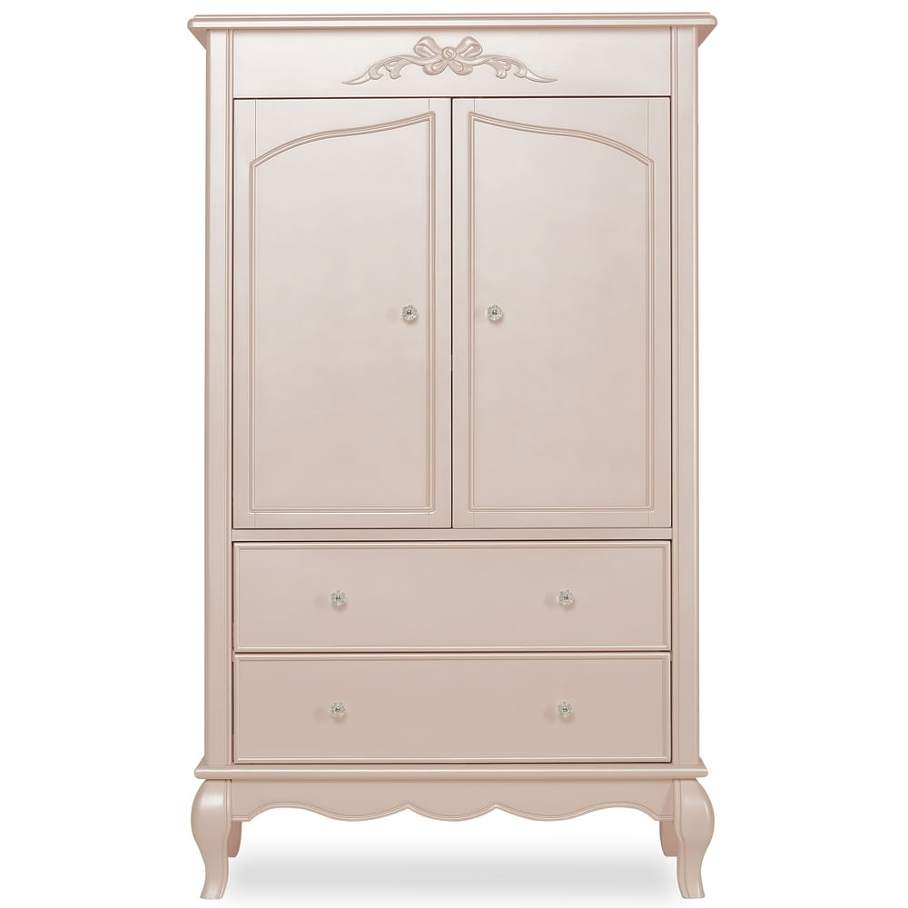 evolur Aurora Armoire Blush Pink Pearl