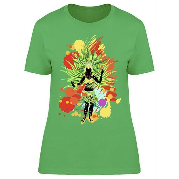 Samba Dancer T-Shirt Women -Image by Shutterstock, Female 3X-Large