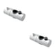 thumbnail image 4 of Advancent Shower Rail Slide Holder 360 Installment Degree Design Surface Different Easy Unique Smooth Burr Rotation No Hole R 22 2piezas Advancent CBP120277, 4 of 6