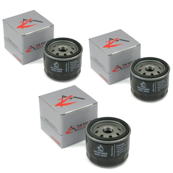 The ROP Shop Set of 3 Oil Filters for Briggs & Stratton 795890, 798576, 841023B, 842921
