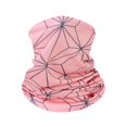 thumbnail image 2 of JoveMarine Summer UV Face Mask Sun Protection - Fishing Neck Gaiter Camouflage Breathable Dustproof for Biking Running Camping Lightweight Bandana Men Face Protection,Pink, 2 of 6