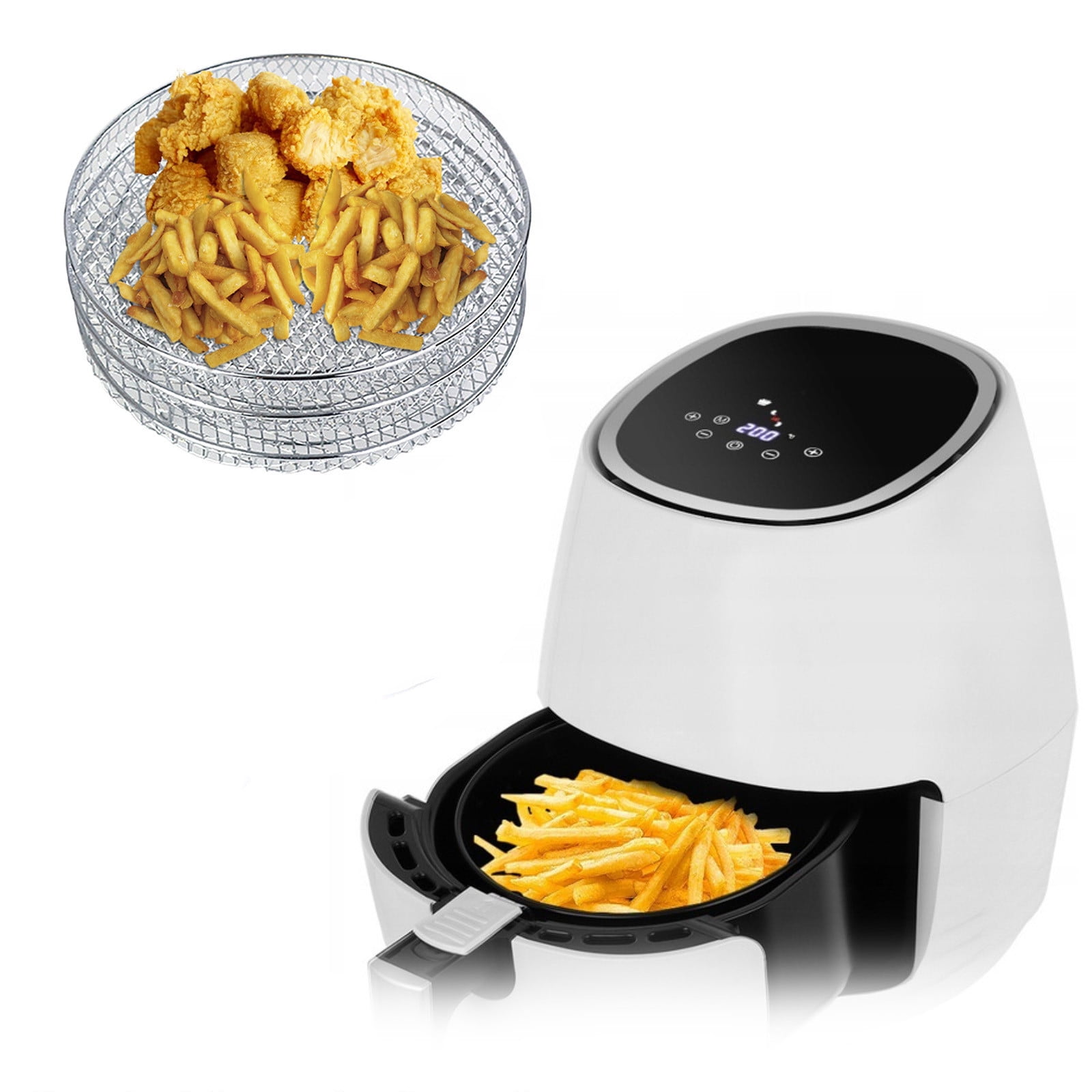 LSLJS Fryer Basket Fryerair Fryer Toaster Oven Accessories for Toaster Oven with Fryer Basket Replacement, Home Accessories
