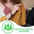 thumbnail image 5 of Crochet Needle Cap Protectors Rubber Sewing Accessories Knitting Needles Caps Protective Covers Sweater 20 Pcs, 5 of 6