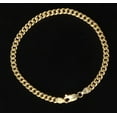 thumbnail image 6 of 10K Real Gold Miami Cuban Link Chain Necklace and Bracelet, 10K 4.5mm Miami Cuban Chain, Man Gold Chain, Ladies Gold Chain, Miami Cuban (Necklace length:24;), 6 of 7