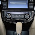 thumbnail image 4 of For Nissan X-Trail Rogue T32 2013-2021 Carbon Fiber Car Air Conditioning Panel Cover Trim Sticker In, 4 of 5