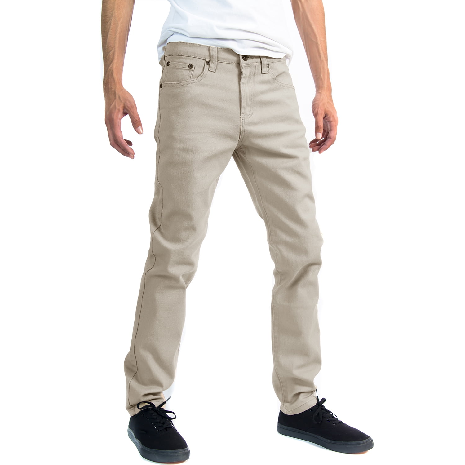 beige skinny jeans mens