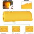 thumbnail image 4 of LED Ultrasonic Dog Repeller, 3 in 1 Ultrasonic Pet Repeller Anti Bark Stop Barking Dog Training Repeller Control Trainer (Black+Yellow), 4 of 6