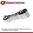 thumbnail image 6 of 1 Pc Engine Motor Mount for BMW MINI 2014 1.5T Rear Engine Mounting No.22116885788 Silver Tone Metal, 6 of 6