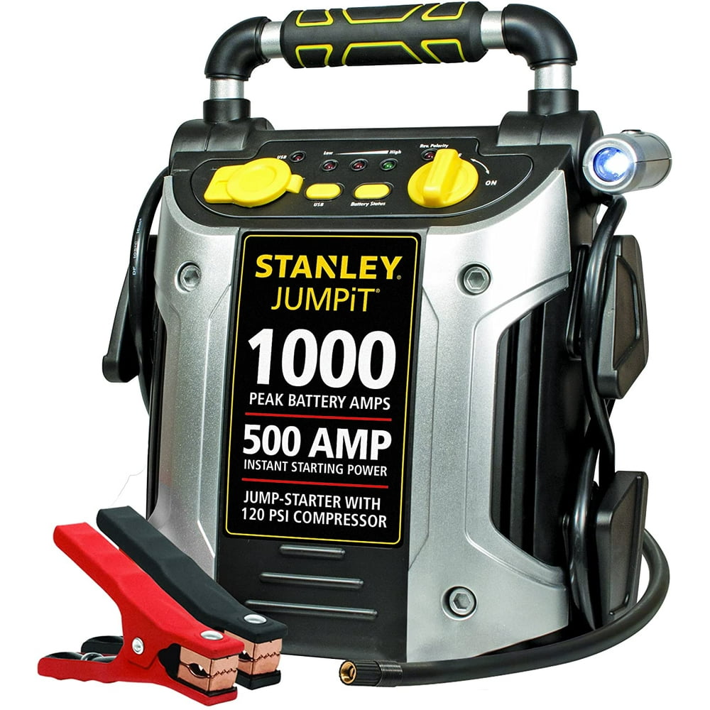 STANLEY J5C09 JUMPiT Portable Power Station Jump Starter 1000 Peak/500