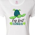 thumbnail image 4 of Inktastic Key West, Florida Happy Sea Turtle Women's T-Shirt, 4 of 5