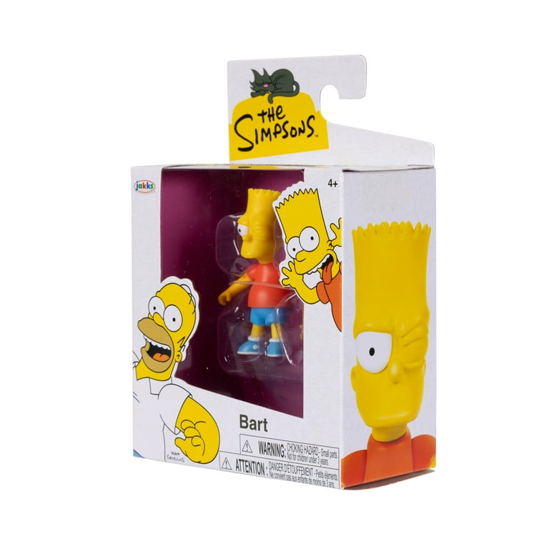 The Simpsons 2.5 inch Tall Scaled Collectible Bart Winking with
