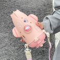thumbnail image 4 of Bonita botella de agua Tritan con forma de avión para niños, para la escuela, guardería, juguete creativo para niños y niñas, taza con pajita, botella de agua portátil a prueba de caídas, 4 of 6