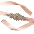 thumbnail image 1 of Langgg Rubans de Mariage Ceinture de Mariée Robe de Bal Ceintures en Cristal Soirée Fait Main avec Strass, 1 of 5