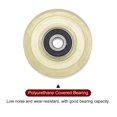 thumbnail image 4 of Unique Bargains Roulement à Rouleau à Poulie en PU 6x40x10 mm, Roue de Guidage Revêtue de Polyuréthane pour Industriel, Vert, 4 of 5
