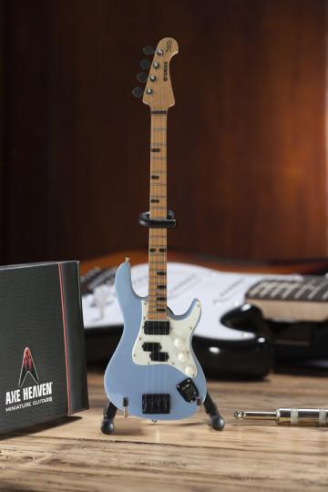 Billy Sheehan Yamaha Attitude Sonic Blue Miniature Bass Guitar 10 Inch