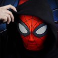 thumbnail image 3 of Máscara de superhéroe Miles Morales Peter Parker, máscaras de Cosplay, casco de araña, disfraz de Halloween para adultos, 3 of 4
