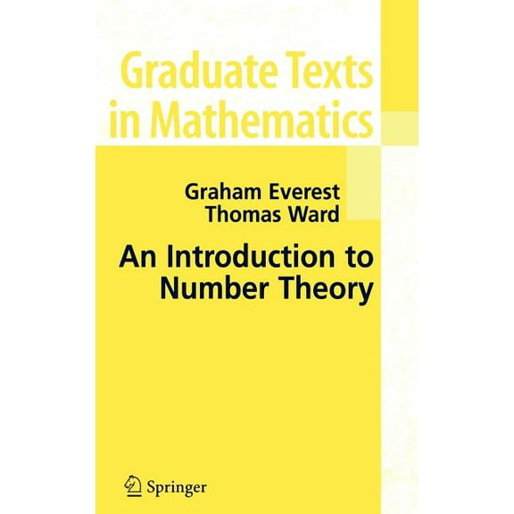 Graduate Texts in Mathematics An Introduction to Number Theory, Book 232, (Hardcover)