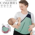 thumbnail image 3 of Mochila Cangurera Portabebés Shendy Vendy Ergonómico Morral Suave 03 - 36, 3 of 7