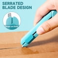 thumbnail image 2 of NUSIGN 2-in-1 Retractable Box Cutter & Scissors Set, Portable Utility Knife with Safety Blade, Multipurpose Tool,4 Pack, 2 of 7